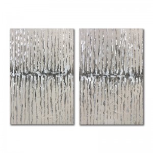 手作りの現代の抽象的な壁画リビングルームアート油絵